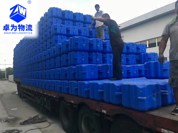 塑料制品運(yùn)輸案例